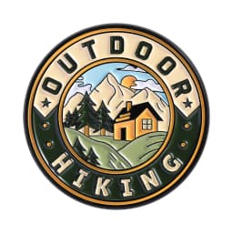 Go Camping Enamel Pin Touring Car Camper Outdoor Tent Brooch Collar Badge Mountain Climbing Adventure Jewelry Gift