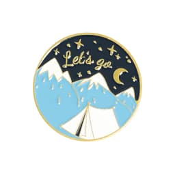 Go Camping Enamel Pin Touring Car Camper Outdoor Tent Brooch Collar Badge Mountain Climbing Adventure Jewelry Gift
