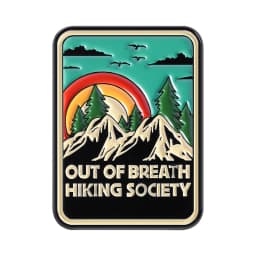 Go Camping Enamel Pin Touring Car Camper Outdoor Tent Brooch Collar Badge Mountain Climbing Adventure Jewelry Gift