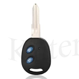 jingyuqin 2 Buttons For Chevrolet LOVA Sail Epica Lechi Spark Remote Key Uncut Brass Blade Blank Key Shell Replacement