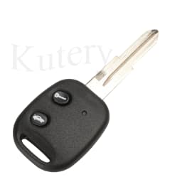 jingyuqin 2 Buttons For Chevrolet LOVA Sail Epica Lechi Spark Remote Key Uncut Brass Blade Blank Key Shell Replacement