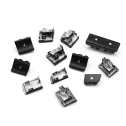 Car Front Dashboard Radio CD Player Digit Button Switch Buttons Cover Trim For BMW M3 M4 F20 F21 F22 F30 F32 F35 F34 F36
