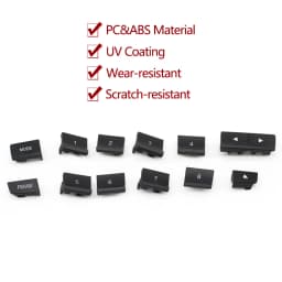 Car Front Dashboard Radio CD Player Digit Button Switch Buttons Cover Trim For BMW M3 M4 F20 F21 F22 F30 F32 F35 F34 F36