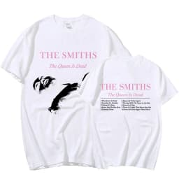 The Smiths The Queen Is Dead T Shirt 1980's Indie, Morrissey Oversized T-shirt Vintage Punk Rock Band T-shirts Streetwear Unisex