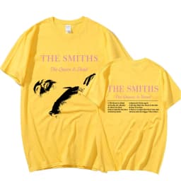 The Smiths The Queen Is Dead T Shirt 1980's Indie, Morrissey Oversized T-shirt Vintage Punk Rock Band T-shirts Streetwear Unisex