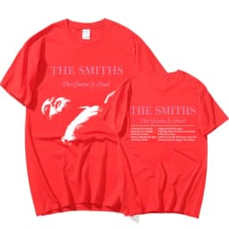 The Smiths The Queen Is Dead T Shirt 1980's Indie, Morrissey Oversized T-shirt Vintage Punk Rock Band T-shirts Streetwear Unisex