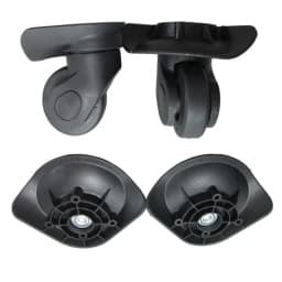 1 Pair A19 Replacement Luggage Wheels Repair DIY Accessories for Travel Suitcases