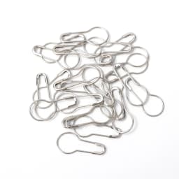 100Pcs Colors Safety Pins Gourd Pear Shaped Bulb Pins Metal Clips Knitting Stitch Marker Tag Hangtag Pin Fastener Craft DIY Tool