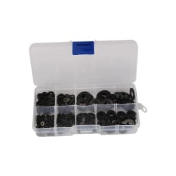 250PCS Nylon Washers M2 M2.5 M3 M4 M5 M6 M8 Nylon Washers Plastic Insulation Spacers Seals Black White Set Gasket Ring Kit