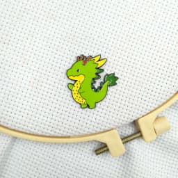 Cute Dinosaur Magnetic Needle Minders Sewing Magnet Needles Holder Cross Stitch Embroidery Needle Keeper Help Manage Needle Work