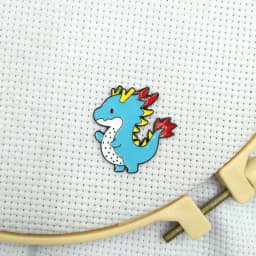 Cute Dinosaur Magnetic Needle Minders Sewing Magnet Needles Holder Cross Stitch Embroidery Needle Keeper Help Manage Needle Work
