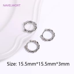 Trendy Gold Color Brass Hoop Earring Fashion Jewelry For Women,Vintage Round Huggies Earrings Premium Luxury Accessories