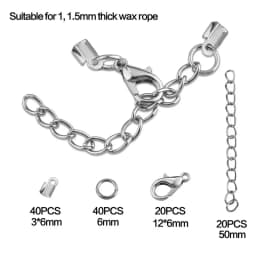 5Meters/Lot 1-3mm Leather String Cord Wax String Jewelry Findings DIY Bracelet Necklaces Pendant Making Accessories Wax Cord