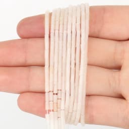 2x5mm Natural Stone Tube Beads Rhodonite Howlite Jades Tiger Eye Cylinder Beads for Jewelry DIY Bracelet Making Accessories