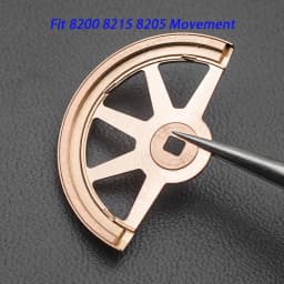 Rose Hammer Metal Oscillating Weight Modified Rotors For 8285 8200 8215 8205 Movements Watch Parts Replacements