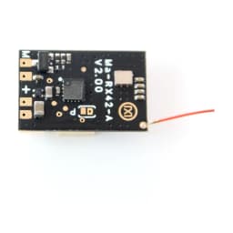 MA-RX42-A 2.4G Micro FLYSKY AFHDS 2A/3A 8CH Receiver PPM PWM Built-in 5A Brushed ESC for RC Micro Airplanes