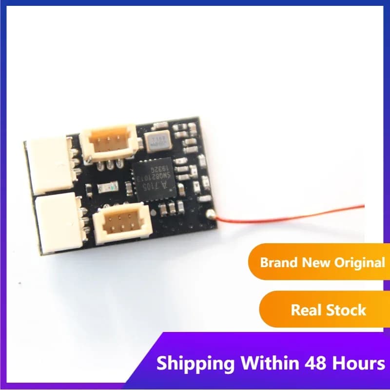 MA-RX42-A 2.4G Micro FLYSKY AFHDS 2A/3A 8CH Receiver PPM PWM Built-in 5A Brushed ESC for RC Micro Airplanes