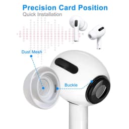 3 Pairs Ear Tips for Airpods Pro Noise Reduction Silicone Earbuds Ear Pads Earplug Cover for Airpods Pro Eartip Earcap Plug