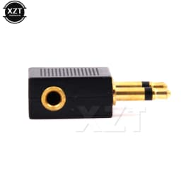 NEW 3.5mm Airline Airplane Earphone Headphone Headset Jack Audio Connector Plug Adapter for Airplane Travel Headphone Earphone