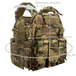 EMERSONGEARS 1000D Nylon Fabric Quick Releaseable 6094 tactical vest with Triple magazine pouch 094K style Tactical vest