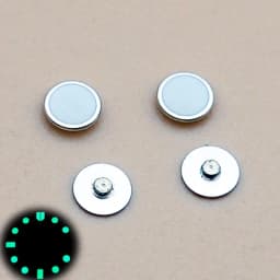 Green Luminous Watch Dial Hour Indices Markers SKX007 6105 Sub GMT Watch Dial Accessories Aftermarket Replacement