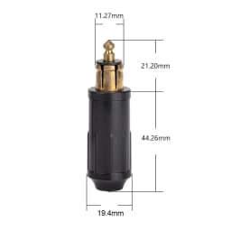 Motorcycle accessories New 12/24V 240W 20A 12V 24V Replacement Car Cigarette Lighter Power Plug DC Adapter Charger