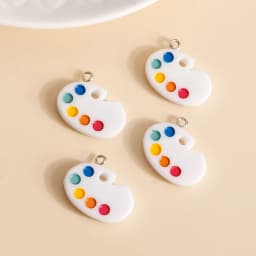 10pcs 26x13mm Cartoon 3D Resin Ice Cream Charms for DIY Making Pendants Necklaces Cute Earrings Handmade Bracelets