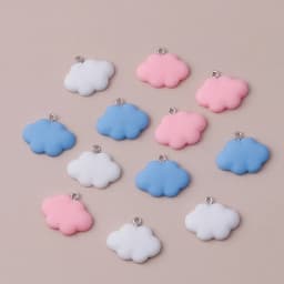 10pcs 26x13mm Cartoon 3D Resin Ice Cream Charms for DIY Making Pendants Necklaces Cute Earrings Handmade Bracelets