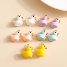 10pcs 26x13mm Cartoon 3D Resin Ice Cream Charms for DIY Making Pendants Necklaces Cute Earrings Handmade Bracelets