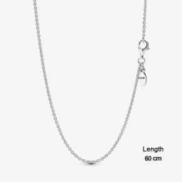Minimalism Silver Color O Pendant O & Heart Charm Fit Original Pendant Necklace DIY For Women Jewelry Anniversary Gift