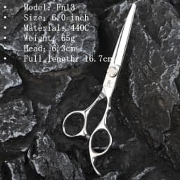 Fnlune 6.0 Professional Hairdressing Scissors Salon Barber Accessories Haircut Machine Thinning Shear Hairdresser'S Scissors