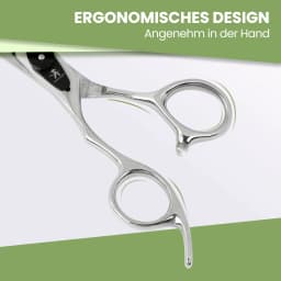 Fnlune 6.0 Professional Hairdressing Scissors Salon Barber Accessories Haircut Machine Thinning Shear Hairdresser'S Scissors