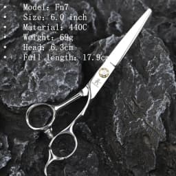 Fnlune 6.0 Professional Hairdressing Scissors Salon Barber Accessories Haircut Machine Thinning Shear Hairdresser'S Scissors