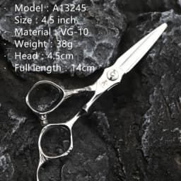 Fnlune 6.0 Professional Hairdressing Scissors Salon Barber Accessories Haircut Machine Thinning Shear Hairdresser'S Scissors
