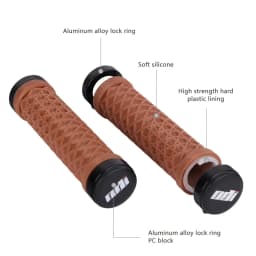 ODI Silicone Grip MTB Bike Grips Soft Mountain Bike Handlebar Cuff Shockproof Bicycle Handle Bar Grip Cuffs Bicycle Accessories