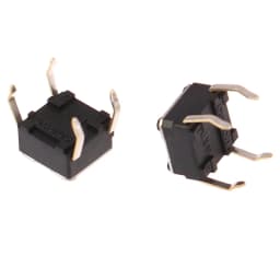Mute Button Square Silent Mouse Micro Switch 6*6*4.3mm Wireless Mouse Wired Mouse Push Button Switch for Logitech G300 G402 G600