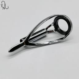 TN07 5PCS Fishing Rod Tip Guides Rod Eye Building Smooth Iron Fishing Rod Guides Ring Saltwater Repair Kit For Fishing