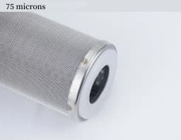 10 Inch Stainless Steel Water Filter Can Be Cleaned And Reused Corrosion Resistant High Temperature Resistant 5 Microns And More
