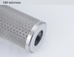 10 Inch Stainless Steel Water Filter Can Be Cleaned And Reused Corrosion Resistant High Temperature Resistant 5 Microns And More