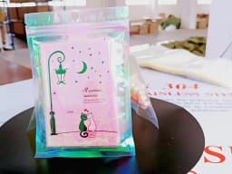 20-50pcs Sealing Opp Bags Holographic Pink Aluminum Foil Pouch Resealable Ziplock Bag for Jewelry Retail Hang Display Packaging