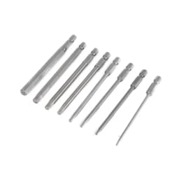 8Pcs 1/4" Hex Shank Head Allen Wrench Screwdriver Socket Bit Metric Magnetic Screwdriver Bits Set