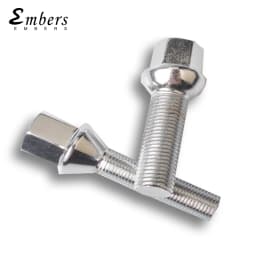 Embers Wheel Bolts Steel M12x1.5 14x1.5 14x1.25 12x1.25 of Various Lengths for BMW Volkswagen Audi Mercedes Porsche 10pcs