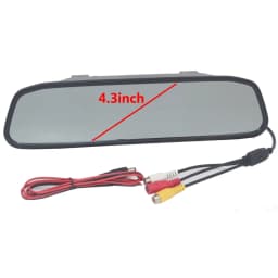 4/5/7 inch TFT LCD HD Screen Car Monitor Mirror Reversing Parking or Rear View Camera or AHD 720/1080P for Bus Truck RV Trailer
