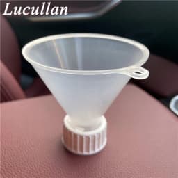 Lucullan 28MM Fill Threaded Funnel - Twist On Empty Spray Bottle Refill Liquid Oils Powders For Home Car Detailing