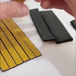 New EPDM Self Adhesive Flat Rubber Seal Strip sponge sealing strip EVA Black Foam Single Sided Tape Anti-collision Seal Gasket