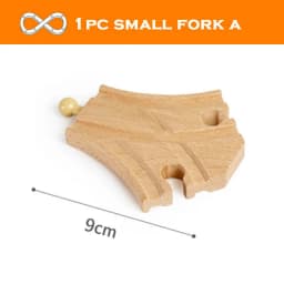 New Wooden Track Accessories Beech Wood Train Track Railway Toys Fit for Biro All Brand Tracks Educational Toys For Children