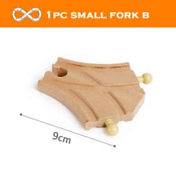 New Wooden Track Accessories Beech Wood Train Track Railway Toys Fit for Biro All Brand Tracks Educational Toys For Children