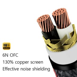 ATAUDIO HIFI Dual 6.5mm to 2 XLR Audio Cable for Adapter Amplifier Sound Box 6N OFC 6.5mm to XLR Speaker Cable