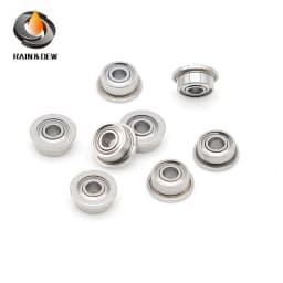 10pcs Flanged Bearings Bore 2mm 3mm 4mm 5mm 6mm 7mm 8mm 9mm 10mm F623 F693 F682 F605 MF105 MF115 F695ZZ Ball Bearing With Flange