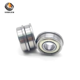 10pcs Flanged Bearings Bore 2mm 3mm 4mm 5mm 6mm 7mm 8mm 9mm 10mm F623 F693 F682 F605 MF105 MF115 F695ZZ Ball Bearing With Flange